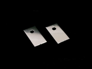 【製作事例】SUS304 平板 穴あけ 両面電解研磨