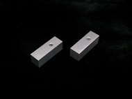 【製作事例】A6063 角棒 穴あけ アルマイト処理