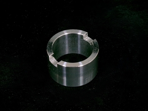 【製作事例】SUS304 リング 下面研磨 切りかけx2