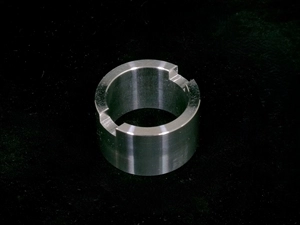 【製作事例】SUS304 リング 下面研磨 切りかけx2