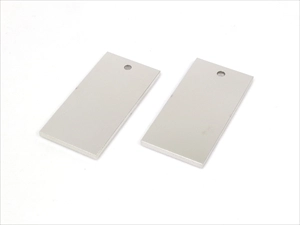 【製作事例】A5052 平板 穴あけ ニッケルメッキ