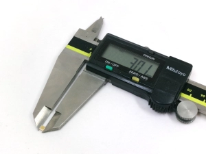 【製作事例】C1100 平板 下地ニッケルメッキ Au（金）メッキ