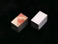 【製作事例】SCM415 ブロック C面取り 熱処理 片面研磨 片面鏡面研磨